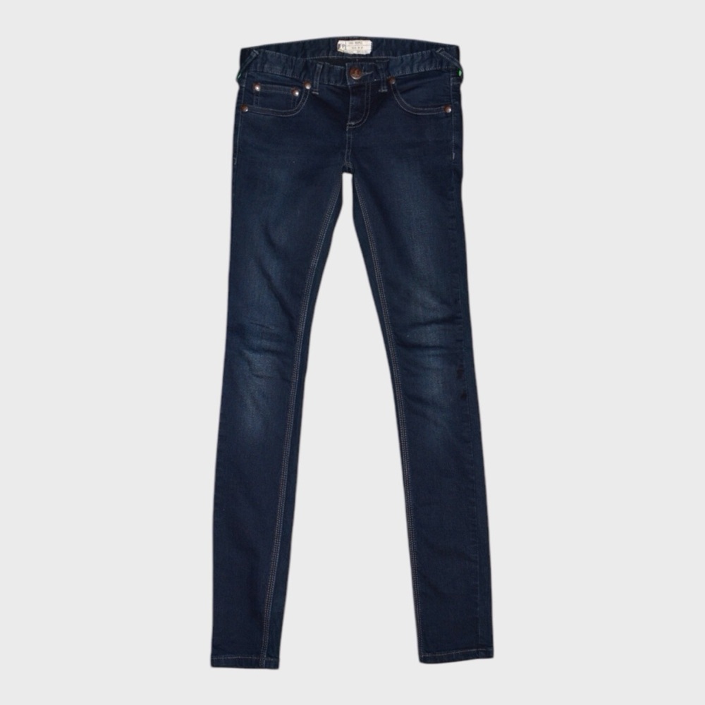 Free People‎ Dark Wash Skinny Jeans